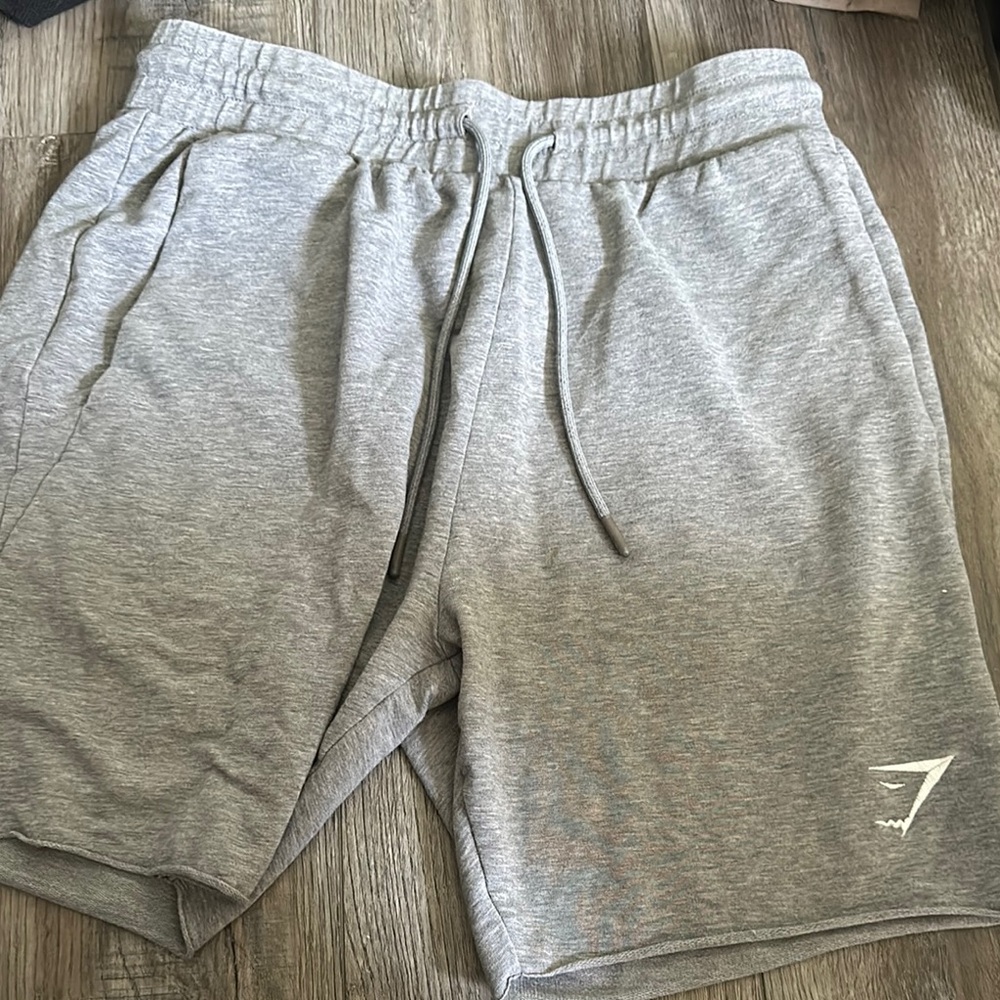 Gray Gym Shorts
